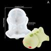 Multiple Use Dinosaur Silicone Molds For Jellies Chocolate Candy Making Dishwasher Safe Durable User Friendly Bakewares