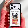 French Bulldog soft Phone Case for iPhone 17 16 15 14 13 Pro Max Back Cover for 12 11 Pro Coque