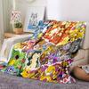 Pokemon Character Collage Blanket Soft Throw Blanket For Home Bedroom Bed Sofa Travel Office Solid Christmas Blanket