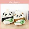 Cartoon Panda Kids School Backpack Lightweight Nylon For Preschool Unisex