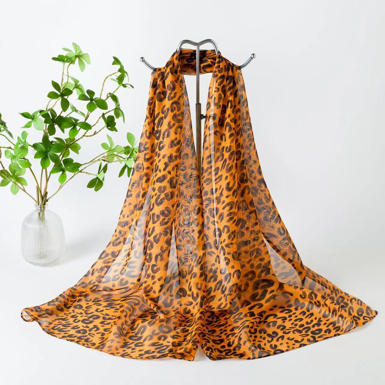 

Весенние шарфы, шарфы-шальки, женские летние шифоновые тонкие волнистые шарфы