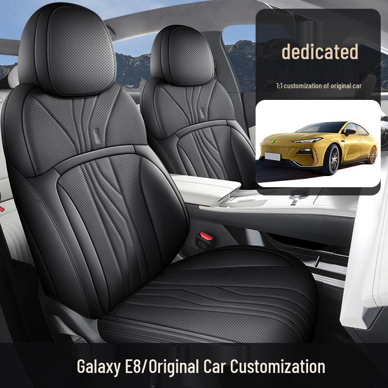 Galaxy E8 Full Leather Universal Car Seat Cushion - Four Seasons Model