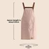 1Pcs with Pockets Kitchen Cooking Apron Waterproof Work Uniform  for Hotel Resturant Coffee Shop