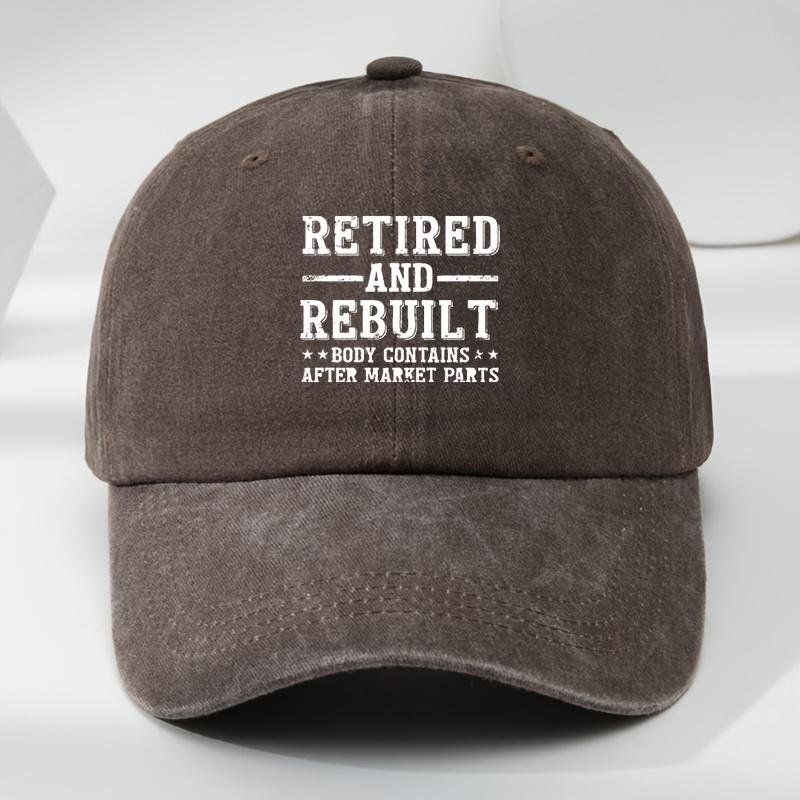 Washed Cotton Dad Hat Men Women Adjustable Vintage Baseball Cap коричневый