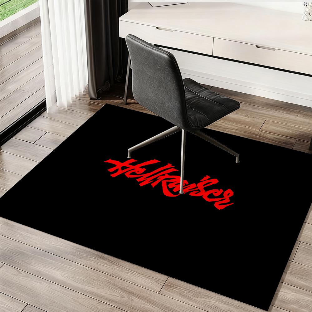Hellraiser Horrorfilm Fans Fußmatte Weich Verdickt Saugfähig Rutschfest Schlafzimmer Wohnzimmer Türvorleger Heimdeko Flanell Teppiche