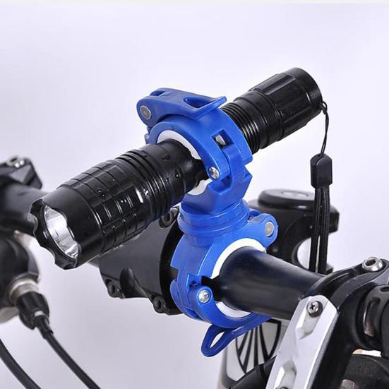 360 Degree Rotation Adjustable Flashlight Bicycle Bike Clamp Bracket Holder