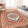 Light Luxury Retro Persian Carpet Soft Anti slip Washable Floor Mat Living Room Bedroom Study Home Decoration
