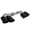 Porsche Cayenne GTS Black Quad Tailpipe Trim (11-24 Years)