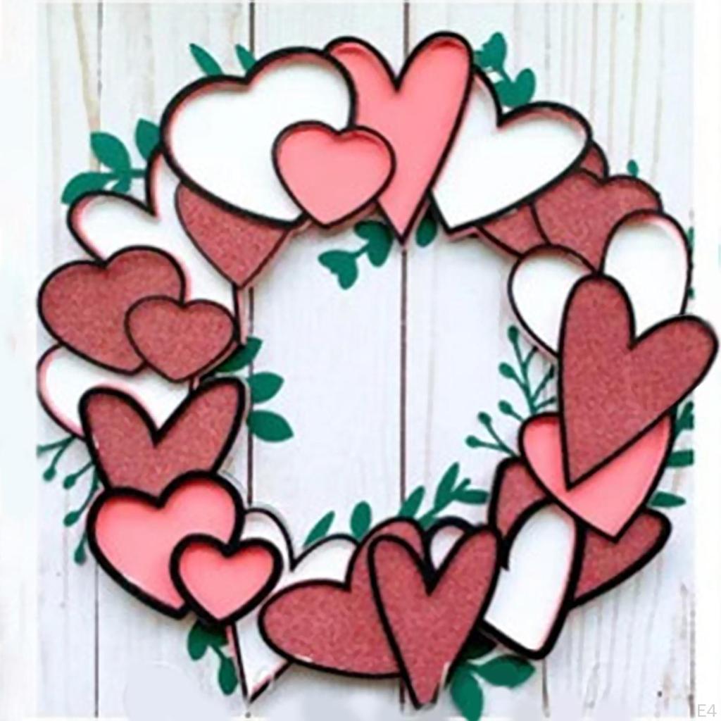 25x25cm Easter Garlands Accessorie Pendant Ornaments Decor Festive Bunny Colored Eggs for Window