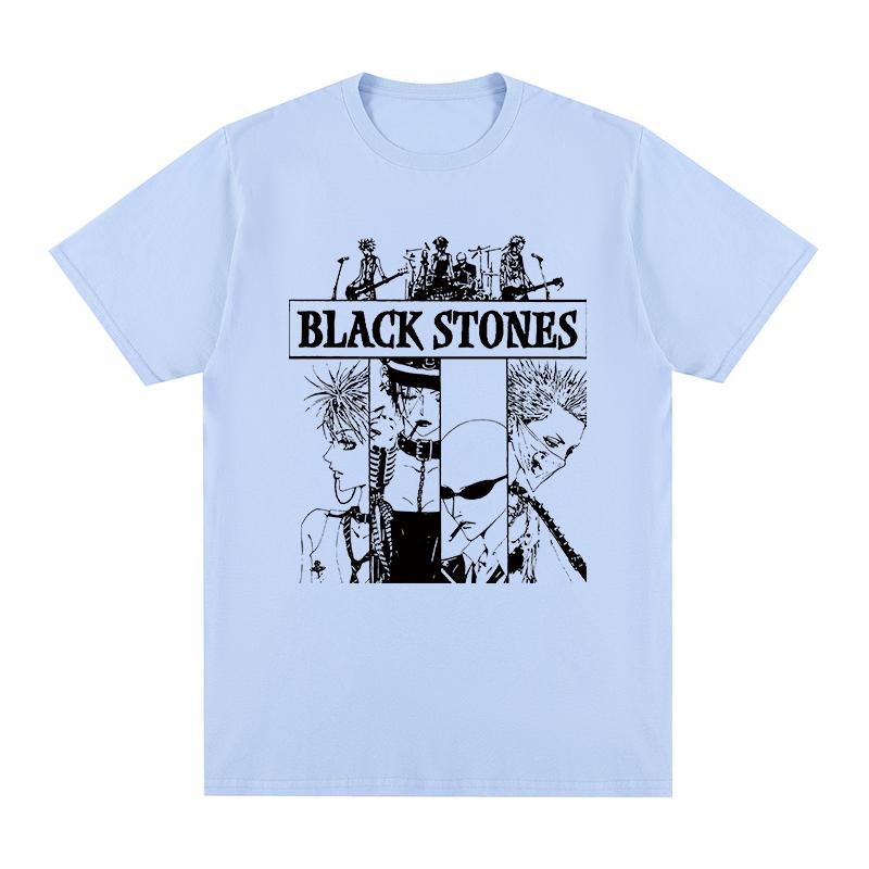 Black Stones Vintage tshirt NANA Osaki Japanese Anime Cotton Men T shirt New TEE TSHIRT Womens tops
