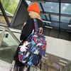 Schoolbag schoolbag trendy brand ins large capacity fashion trend simple and versatile junior high school high school student backpack
