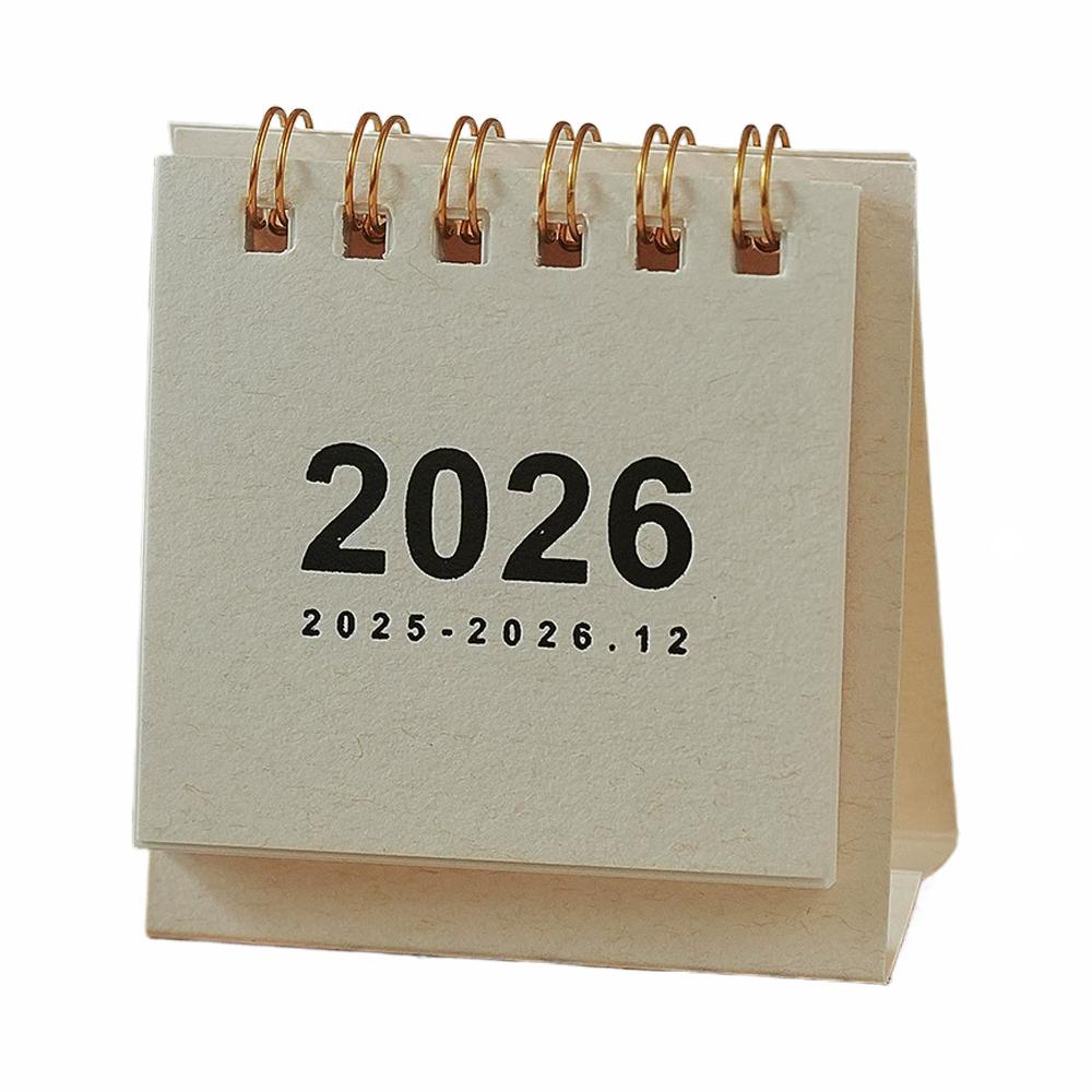 

2026 2026 Desk Calendar Vintage Vintage Style Mini Check In Calendar Lunar Dates Decorative Desktop Ornament Home Office Gift белый