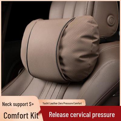 Car Headrest & Lumbar Neck Pillow for Mercedes, Maybach, Geely, Toyota Seats