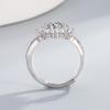European & American Sunflower Moissanite Ring - Simulated Diamond Flower Accessory