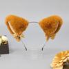 Handmade Fox Ears Hairband Ribbon Bow Animal Cosplay Hair Band Cat Ear Headband  Hair Accessories