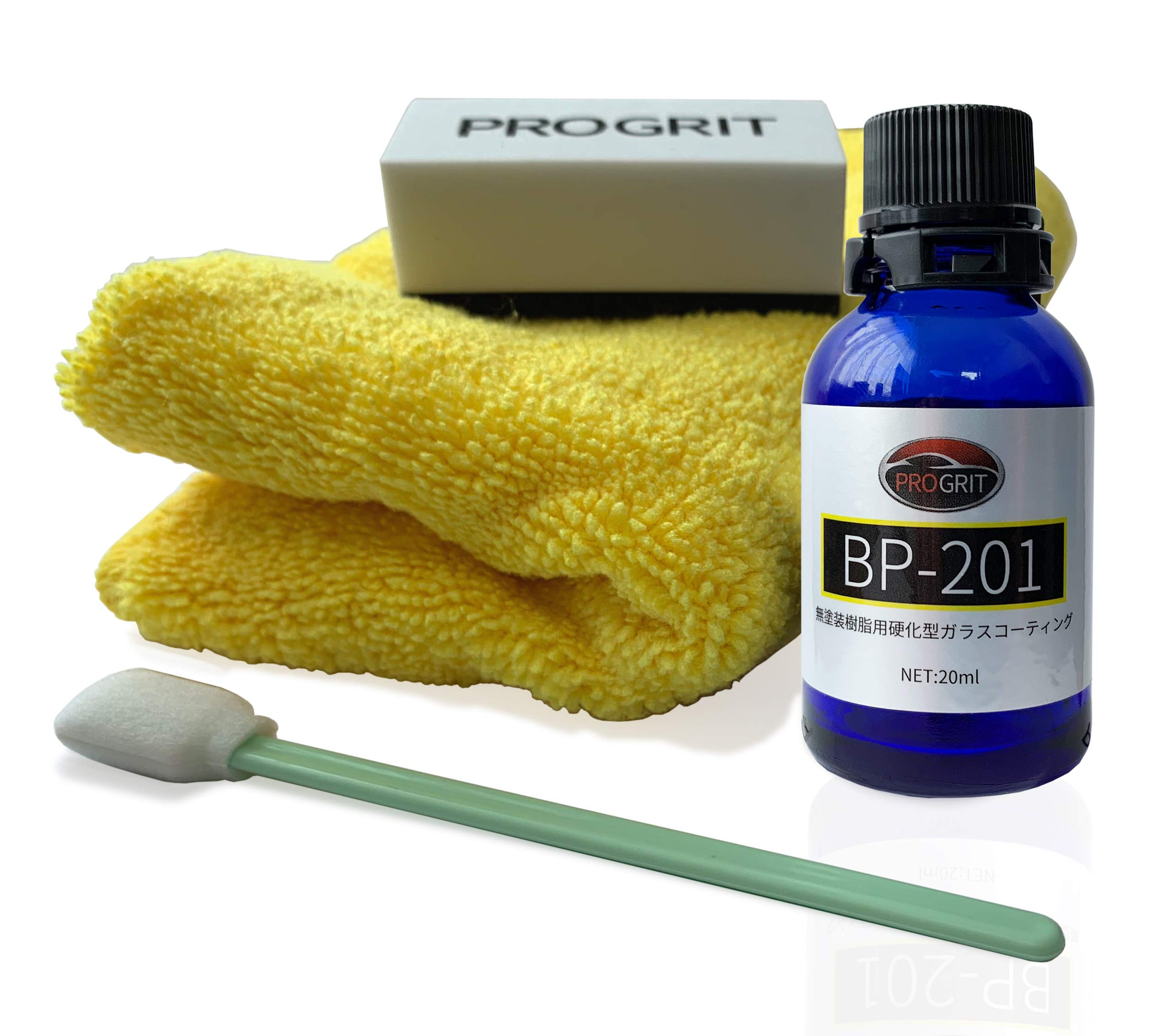 

PROGRIT BP-201 Unpainted Resin , Black Resin Revitalizer, Commercial Use, Heavy Duty, Protection, Glazing, 20ml чёрный