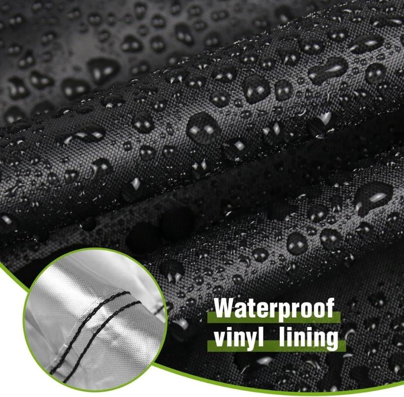 Bad Weather Prevent Patio Bar Table Protectors 55Inch Oxford Cloth Dustproof Water Resistant Cover For Outdoor Bistro Use