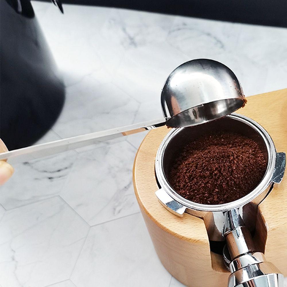 Manual Multi-Function Measuring Dual-Purpose 2 In 1 Powder Press Coffee Spoon Coffee Tool Tamper