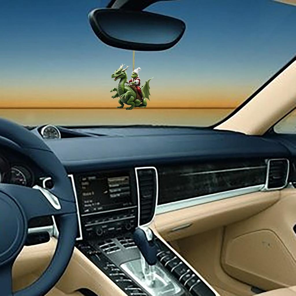 Christmas Dragon Series Pendant Christmas Tree Decorations Acrylic Pendant Pendant