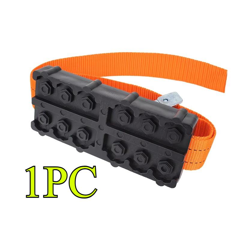 Universal PU Tire Traction Chains Anti Skid Straps for Snow Mud Ice Car Emergency Kit Off Road Recovery Accessories