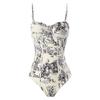 1 buc/2 buc pentru femei, monokini, fustă cu șireturi, costum de baie dintr-o singură piesă, cu bandă, pentru plajă, pentru controlul burticii.