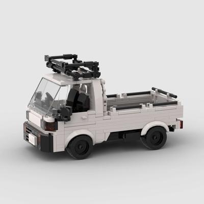 Neue MOC Blöcke Stadt Renn Pickup Truck ACTY Steine Speed Spielzeugauto Bausteine Fahrzeug Steine Bildung Kinder Spielzeug