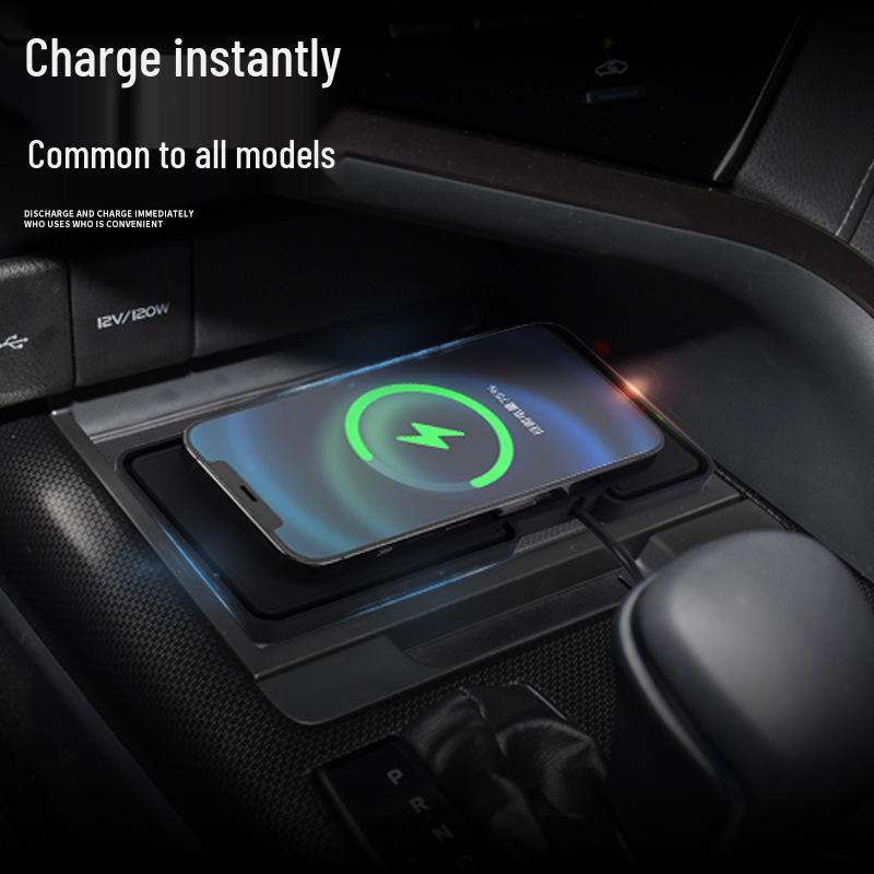 15W Low-Temp Fast Wireless Car Charger for Apple, Huawei, Samsung