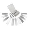 100pcs Aluminum Plant Labels, Metal Plant Tags, Tree ID Tags Plant Aluminum Tag Round Art Aluminum