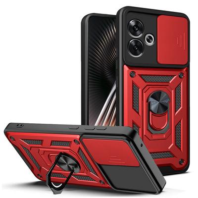 Ochranný kryt fotoaparátu pro POCO F6 Pro F6 X6 Pro M6 Pro F5 Pro X5 M5 X4 GT M4 Pro F3 X3 NFC POCO C65 Armor Hybrid Ring Back Cover