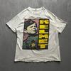 Vintage Helmet Shirt XL White 1990s Meantime USA Distressed