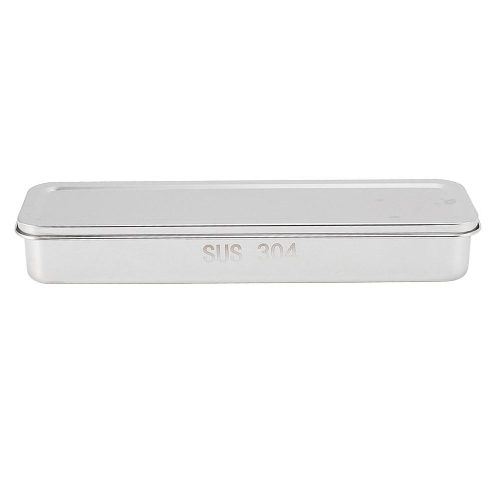 Multi Color Chopstick Storage Box Rustless Steel Utensil Organizer Kitchen Drain Holder  Dormitory серебряный