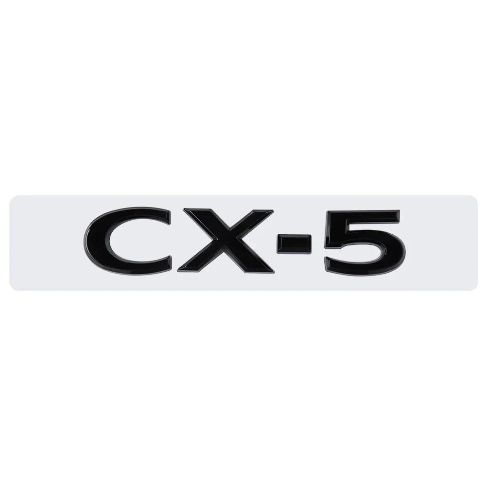 for 3D ABS Metal Car Rear Trunk tailgate Badge Emblem Logo Sticker For mazda Axela Atenza CX-3 CX-5 CX-8 MS demio MPS 3 6 ujcdg07