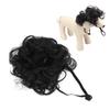 Pet Wig   Elastic Band Washable Dog Cosplay Wig for Small Medium Large Dogs Cats