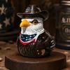 Patriotic Gift for Soldiers Military Duck Figurine, Veteran Ornament Car Dashboard, Resin Service Member Independence Day Memorial Statue, Enthusiasts