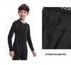 Kids' Quick-Dry Training Bodysuit Set for Boys: Autumn/Winter Basketball & Football Base Layer
