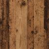 Washbasin Cabinet with Built In Basin Rustic Wood Look