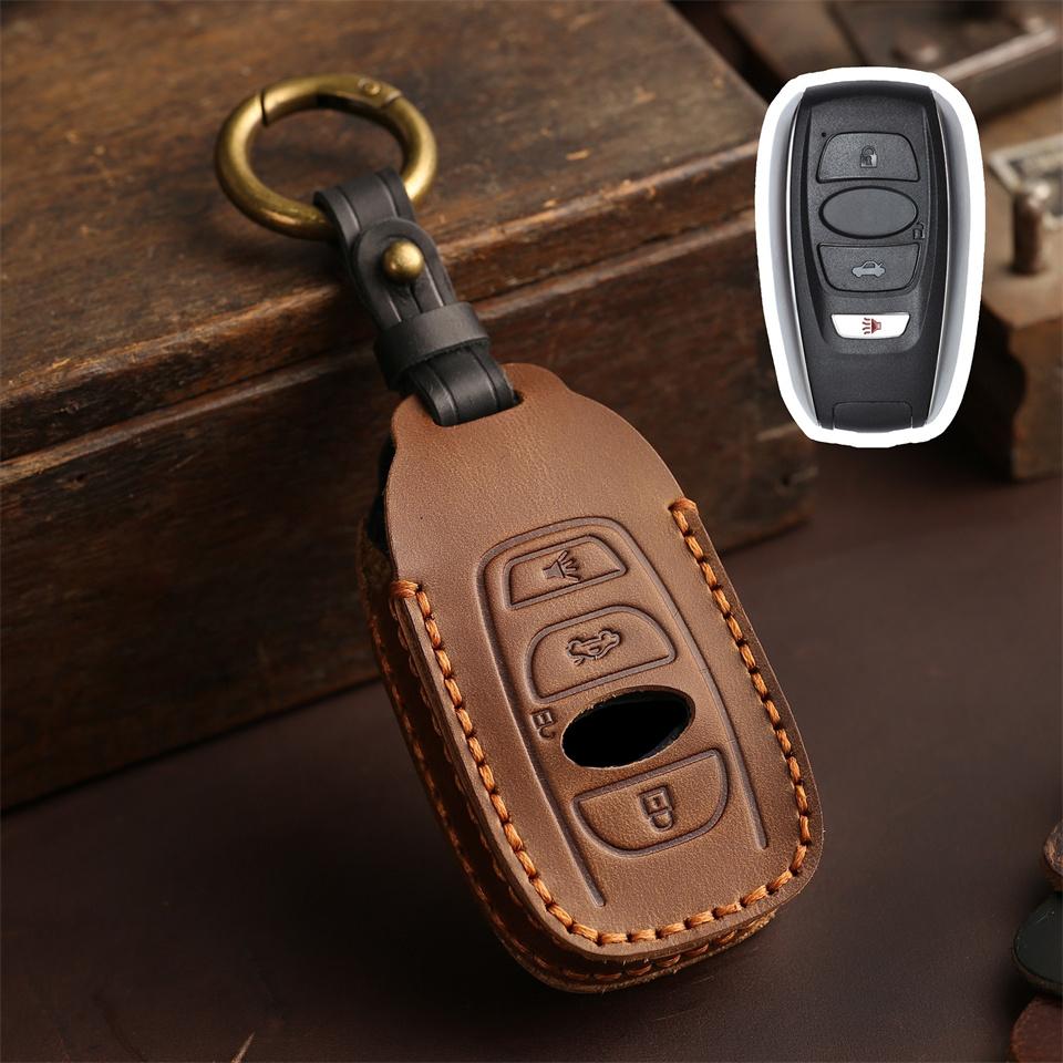 Pouzdro na klíč od auta pro Subaru BRZ Forester Legacy Outback WRX WRX STI Impreza XV Crosstrek Chytrý bezklíčový dálkový ovladač Kryt Taška na klíče