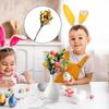Easter Egg Stems Colorful Artificial Floral Easter Decor Floral Arrangements Festival Ornaments For Home Bedroom Kid Room