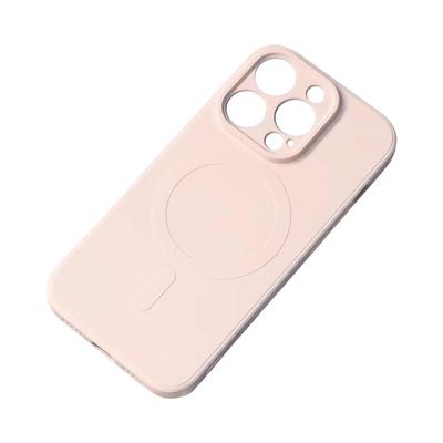 Silicone Case with MagSafe for iPhone 15 Silicone Case Cream