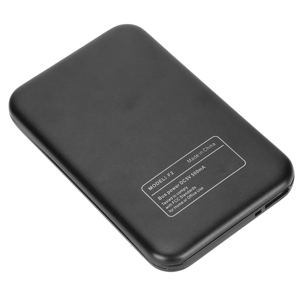Hard Drive Enclosure Portable 2.5in SATA to USB 3.0 Hard Disk Box with Data Cable Storage Bag for Laptop Desktop (Not