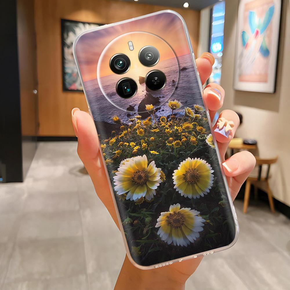 For Realme 12 Plus Case Silicone Soft TPU Back Cover For Realme 12 Pro Plus Realme12 Pro+ Phone Cases Protect Transparent Fundas