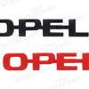 Opel Logo 3D Metal Badge Decal Car Body Rear Trunk Emblem Sticker Decoration For Opel OPC Insignia Adam Mokka Astra Zafira GTC