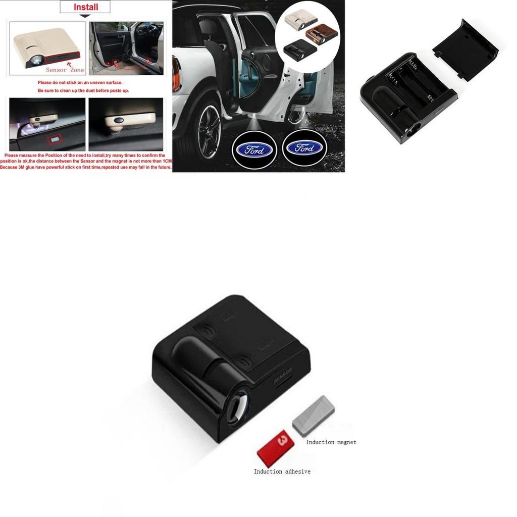 Kabelloser Auto-Tür-Willkommens-Laserprojektor Schatten-LED-Licht für Auto-Logo**