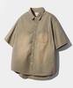 Dimiteulibeullaeg Asi Essential Bio-Washed Cotton Short Sleeve Shirt_Beige