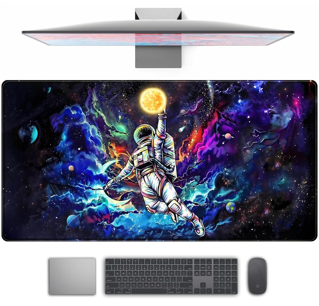 Anime Koi Lotus Gaming-Maus Padoriental Roter Karpfen Blattdruck Glatter Rand Rutschfeste Matte Für Gamer Büro Zuhause Drahtlose Maus Verwendung