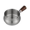 Chang Baosen 304 Stainless Steel Gravy Boat with Wooden Handle