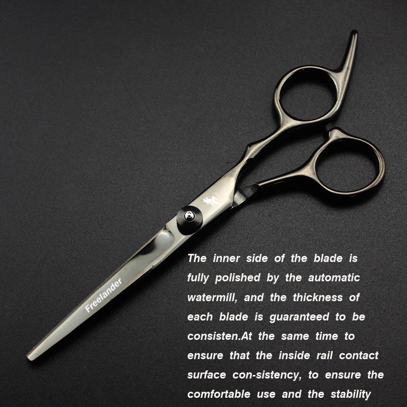 6" High-Color Hairdressing Scissors: Straight & Thinning Shears