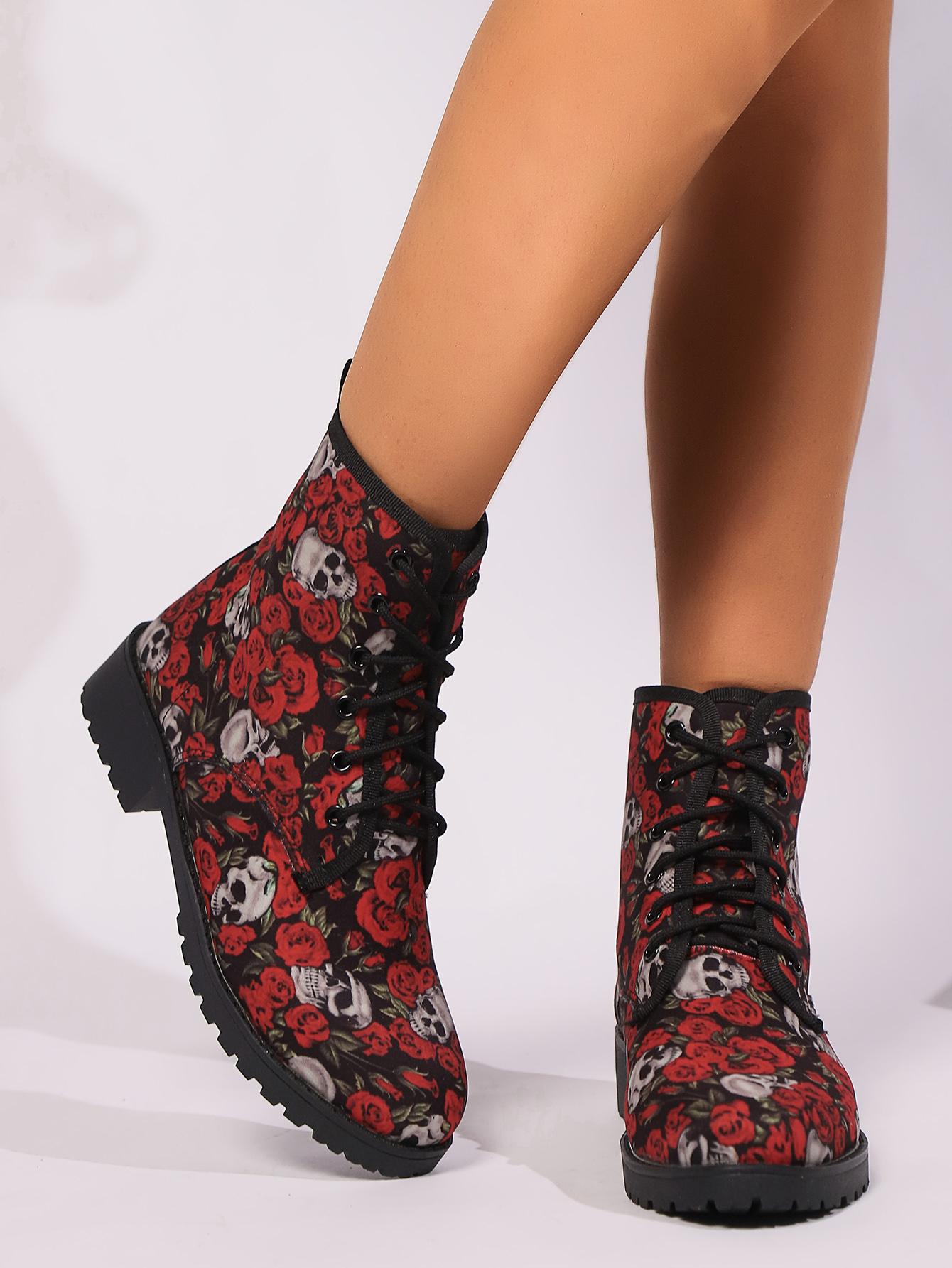 модные женские сапоги весна/осень с круглым носком на низком каблуке для женщин — фото 6