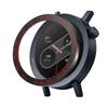PC Watch Bezel Ring with Time Scale Protective Watch Case Cover Replacement Anti-Scratch Screen Protector for CMF Watch Pro 2