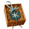 G8DA 1 Piece Holiday Decoration Reindeer Snowflake Ornament Resin Waterproof Quick Installation Festival Enhancers